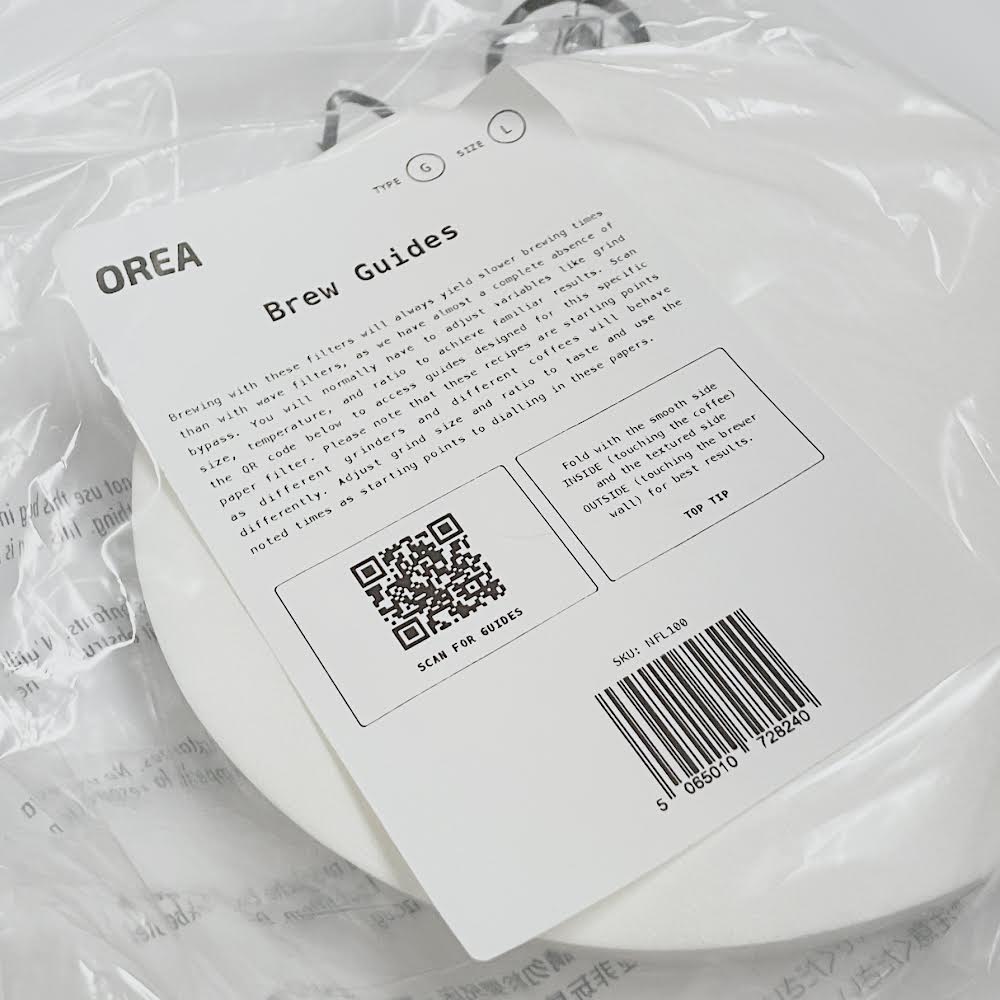 orea filter papers for v3 mk2 (UK)